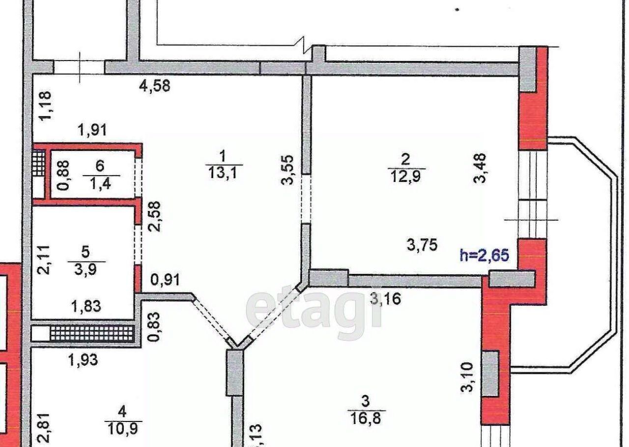 квартира г Благовещенск ш Игнатьевское 14/2 фото 17