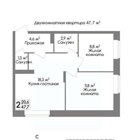 п Западный 2-й ул Маяковского 39 п Скуратовский р-н Центральный фото