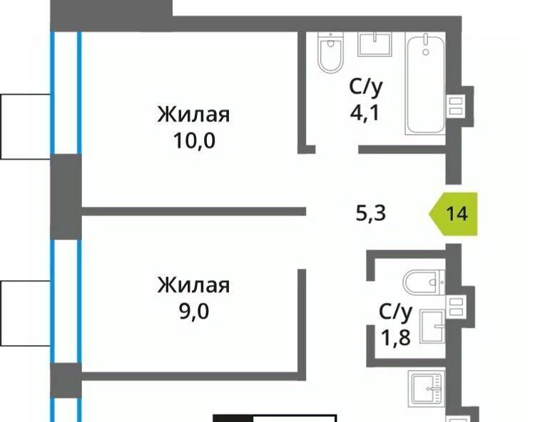 квартира г Красногорск мкр Опалиха Никольский Квартал Отрада жилой комплекс, Аникеевка фото 1