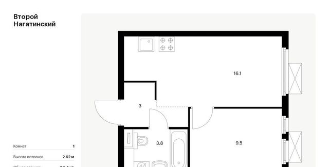 метро Нагатинская Второй Нагатинский к 1. 3 фото