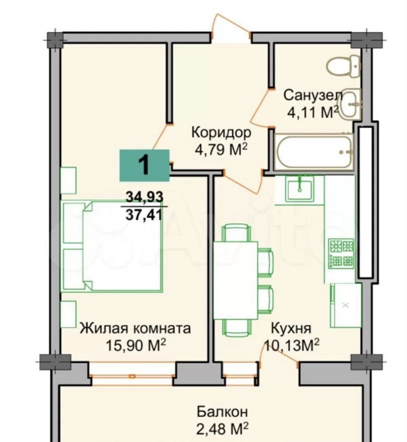 квартира г Новый Уренгой ул. Таёжная/ул. Ямальская, жилой дом фото 2