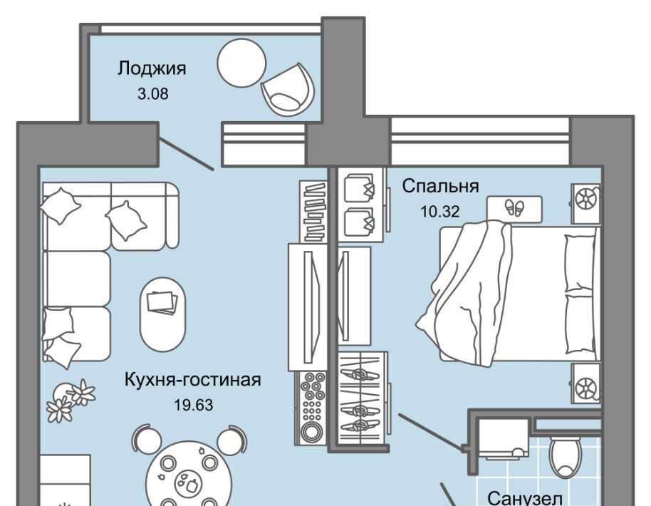 квартира г Киров р-н Ленинский Знак жилой комплекс фото 1