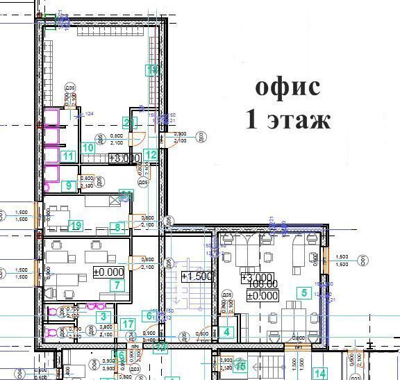 офис г Воронеж р-н Железнодорожный ул Остужева 47б фото 33