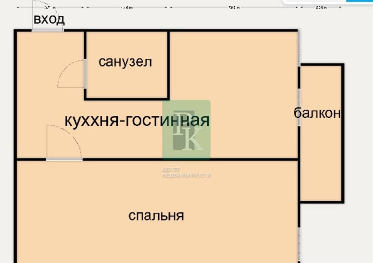 квартира г Севастополь ул Военных Строителей 12/1 Крым фото 17