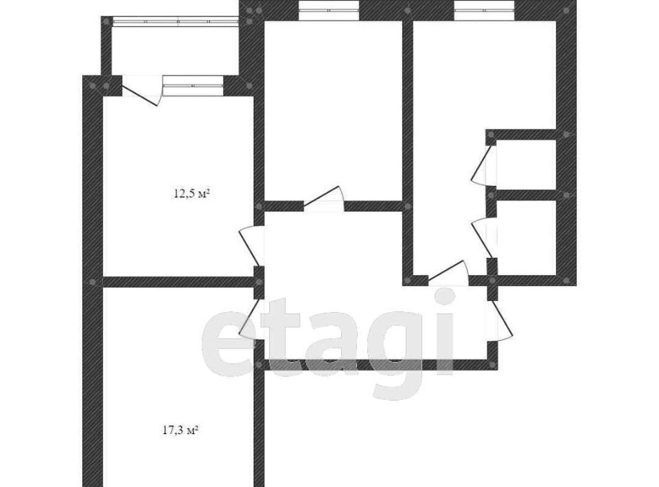 квартира г Белгород Западный ул Есенина 12 фото 13