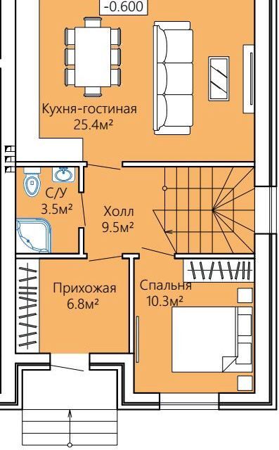 дом р-н Шпаковский г Михайловск ул Ивана Бурмистрова фото 7