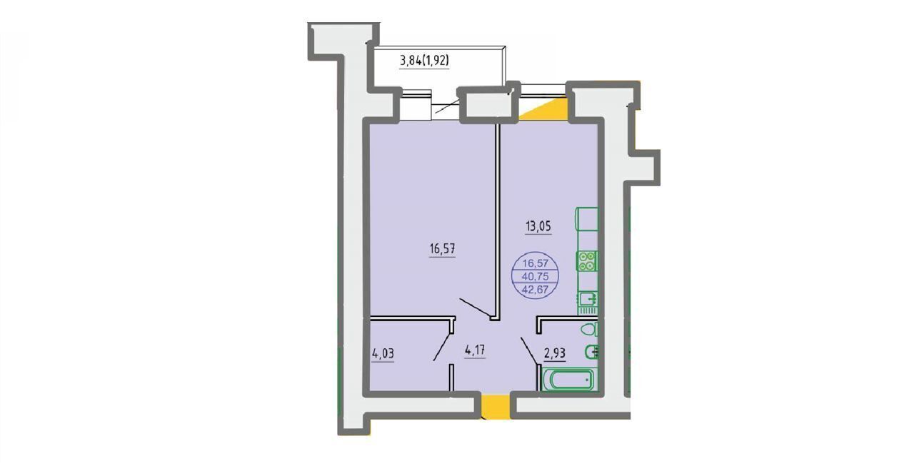 квартира г Хабаровск р-н Краснофлотский ул Стрельникова 18/1 фото 3