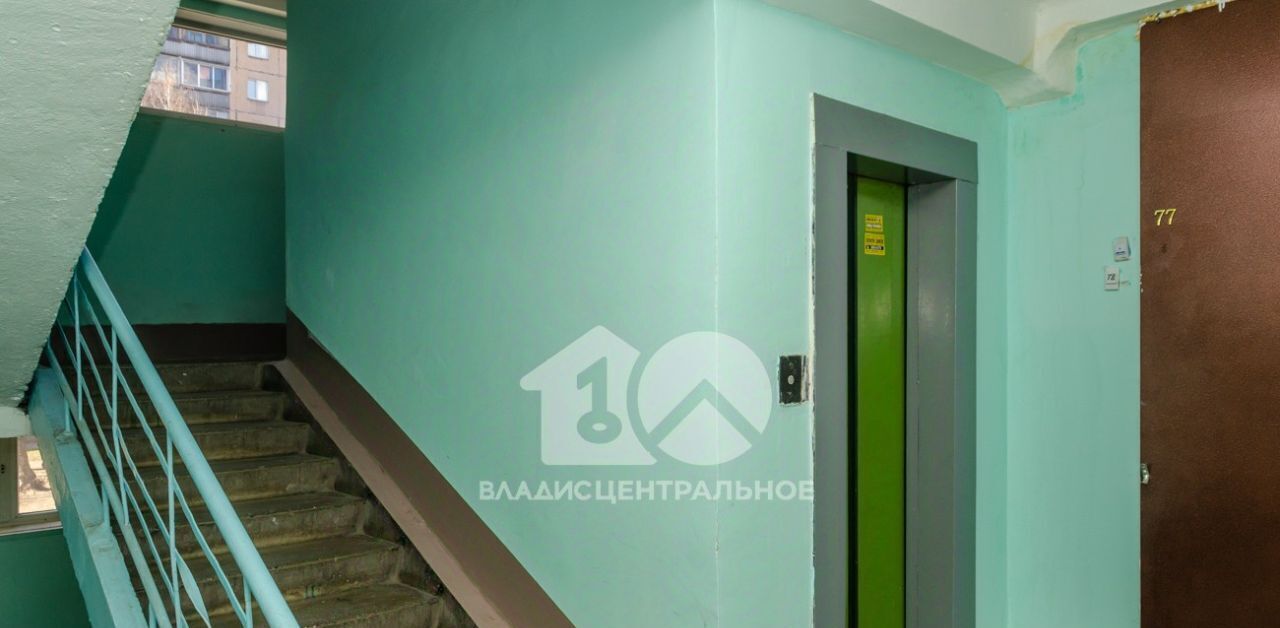 квартира г Новосибирск Золотая Нива ул Кошурникова 39 фото 34