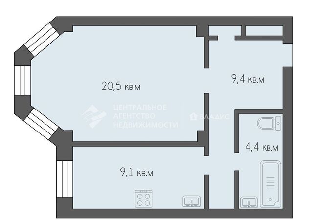 квартира р-н Советский дом 24а фото