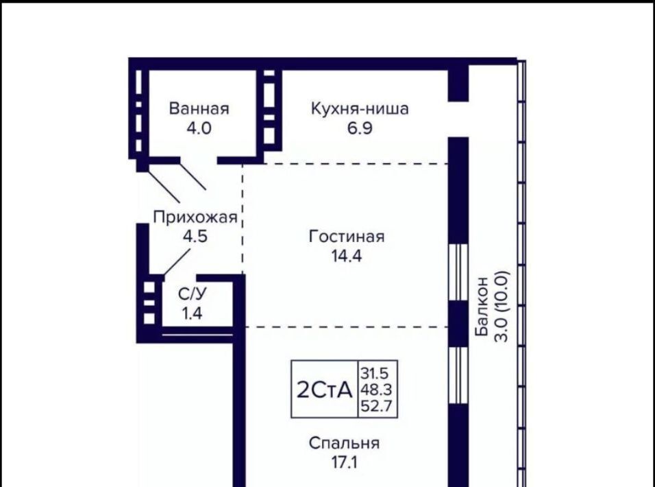 квартира г Новосибирск Берёзовая роща ул Фрунзе с 1 фото 9