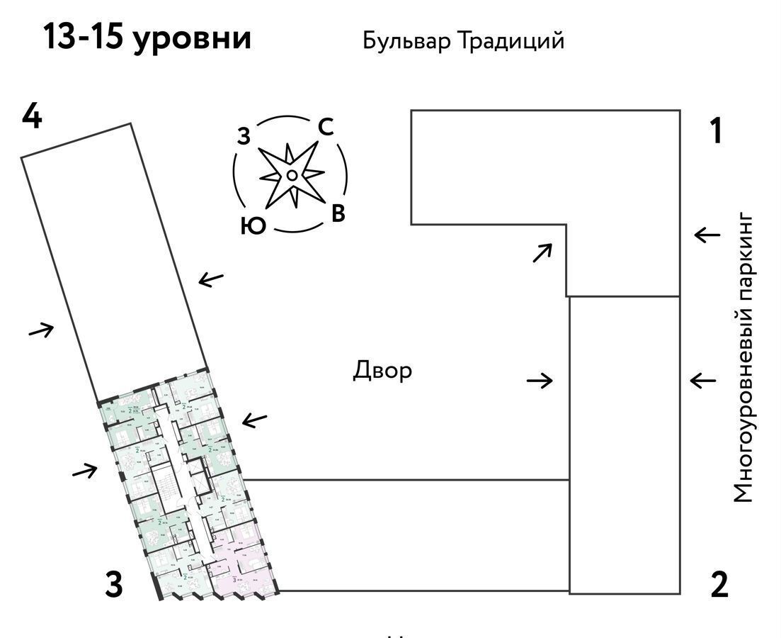 квартира г Тюмень р-н Калининский ул Новоселов 96 фото 17