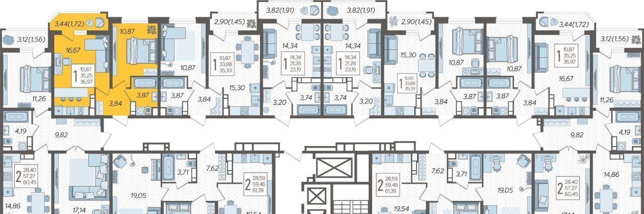 квартира г Краснодар р-н Карасунский ул Уральская 87/7 фото 2