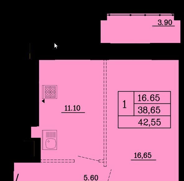квартира г Омск р-н Советский ул Малиновского 16к/2 фото 1