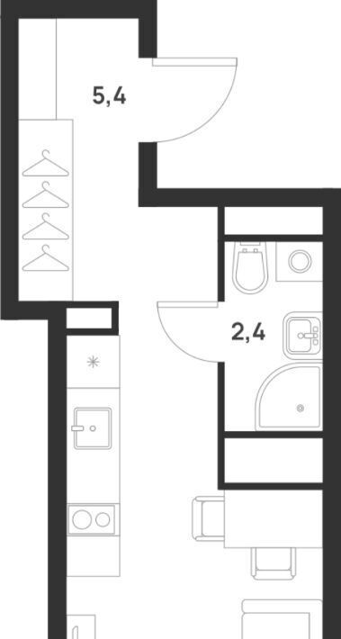 квартира г Москва п Сосенское Корниловская, № 123 кв-л фото 1