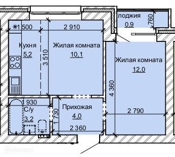 квартира ул Анатолия 304 муниципальное образование Барнаул фото
