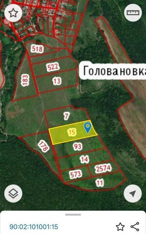 земля с Головановка ул Почтовая Криничненское сельское поселение, Белогорск фото