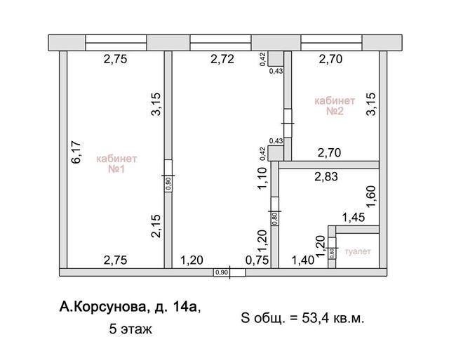 свободного назначения Западный пр-кт Александра Корсунова 14а фото