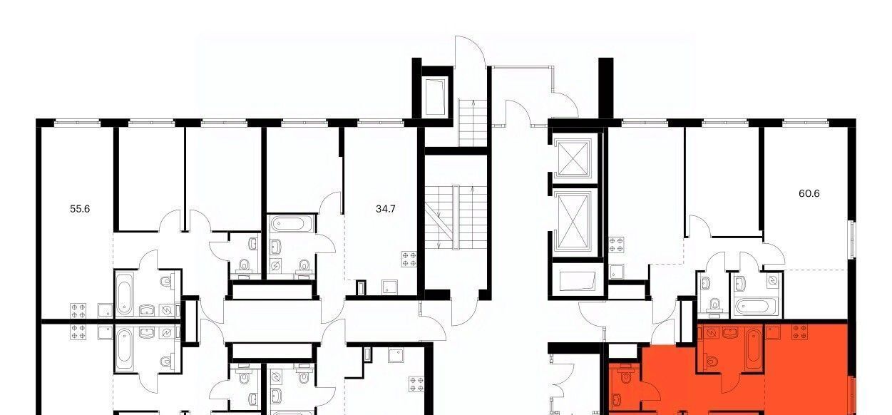 квартира г Ярославль р-н Фрунзенский ул Лескова 42 фото 2