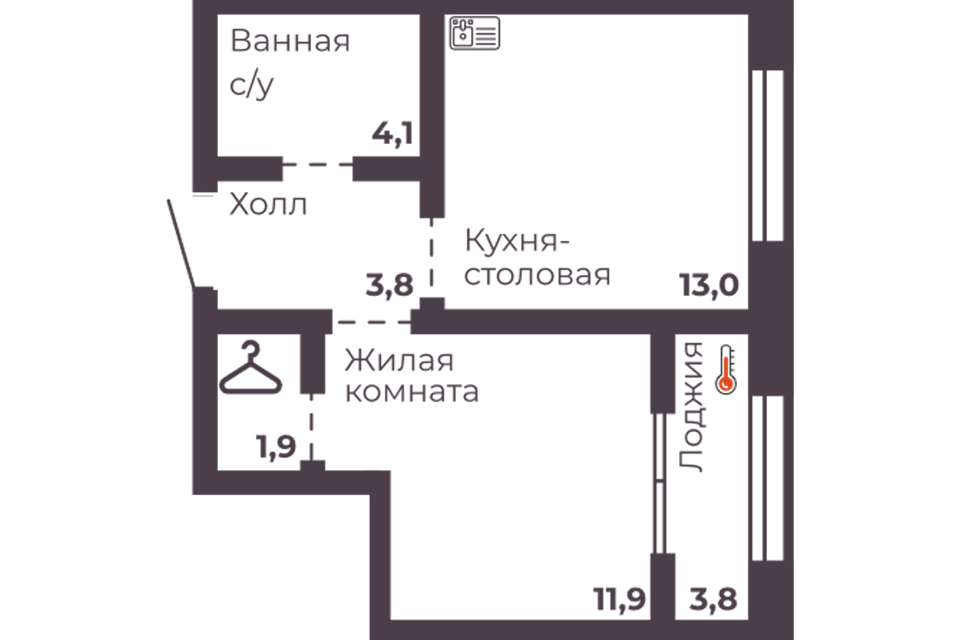 квартира г Челябинск городской округ Челябинск, жилой комплекс 4 Ленина фото 1