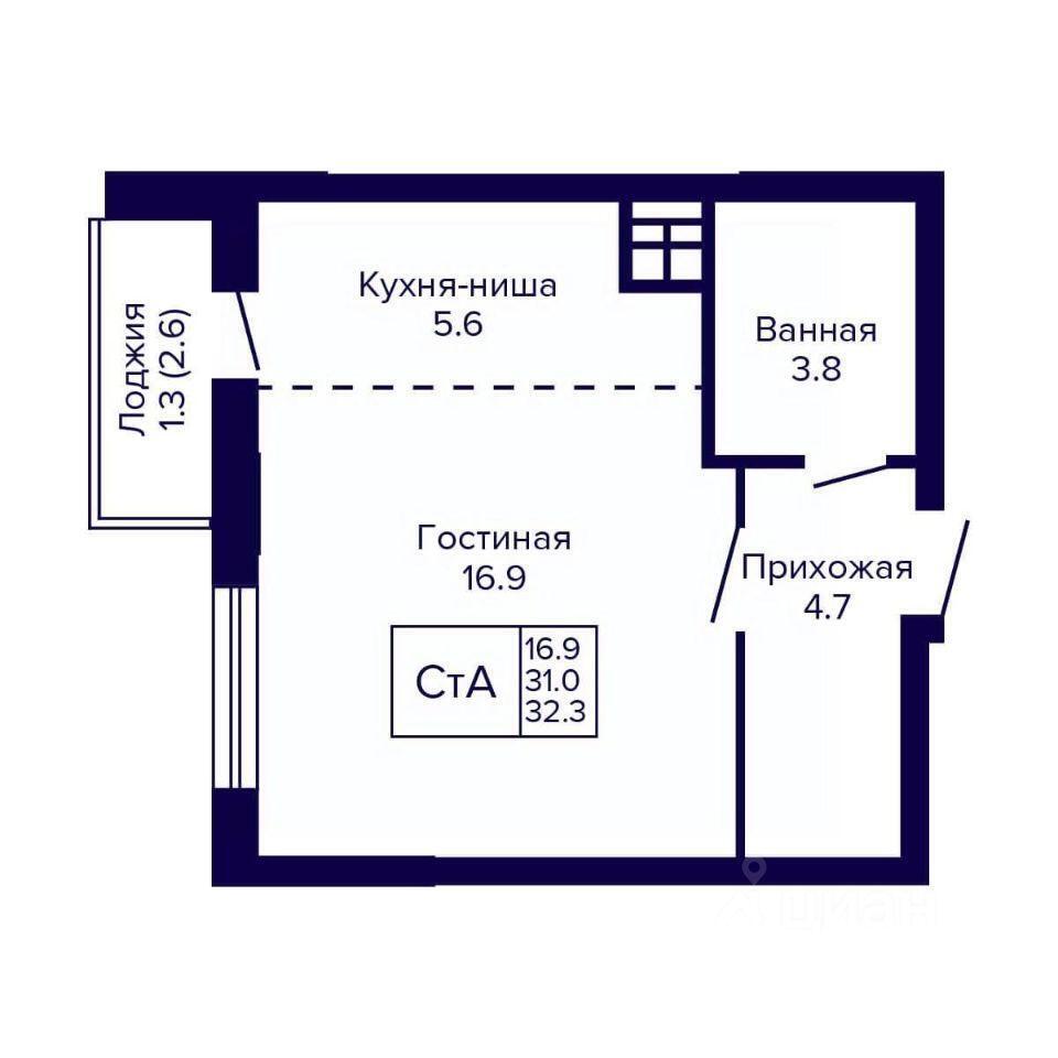 квартира г Новосибирск р-н Кировский ул Бородина 56 ЖК «Новые Матрёшки» фото 1