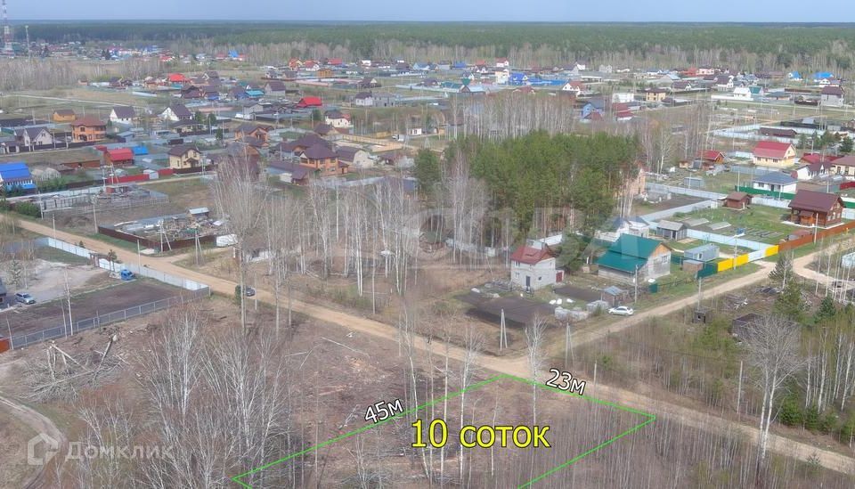 земля р-н Тюменский с Княжево коттеджный посёлок Княжево фото 1