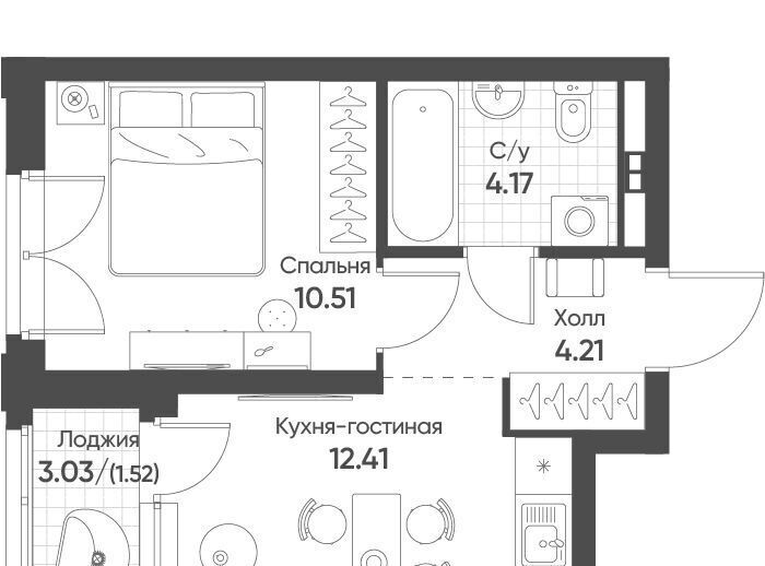 квартира г Екатеринбург Ботаническая Солнечный жилрайон фото 1