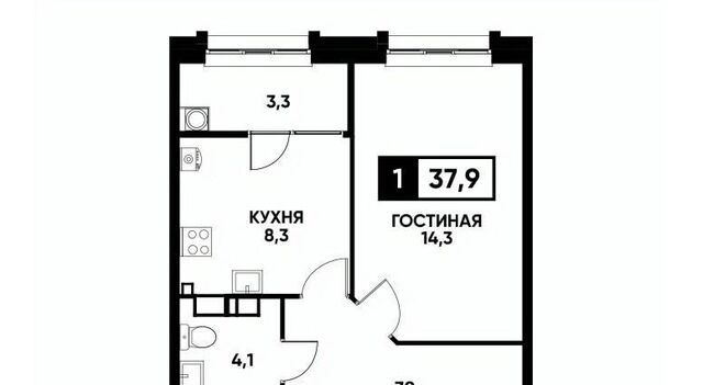 р-н Промышленный ул Андрея Голуба 14к/1 фото