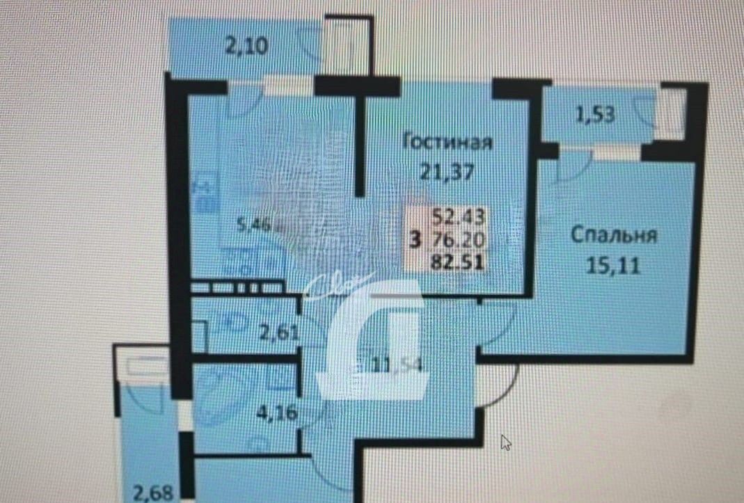 квартира г Краснодар р-н Карасунский ул Автолюбителей 1г фото 2