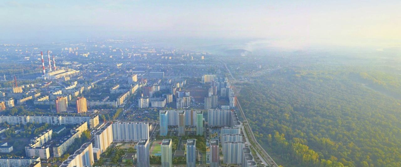 квартира г Уфа р-н Калининский микрорайон Инорс-4Б ЖК «Акварель» фото 18