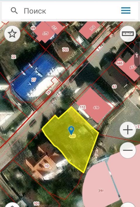 земля г Саратов п Первомайский проезд 1-й 15 р-н Октябрьский фото 2