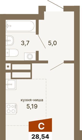 квартира г Екатеринбург Геологическая ул Волгоградская 197 фото 1