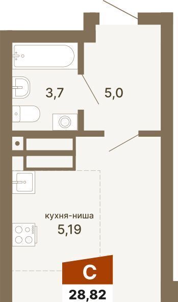 квартира г Екатеринбург Геологическая ул Волгоградская 197 фото 1