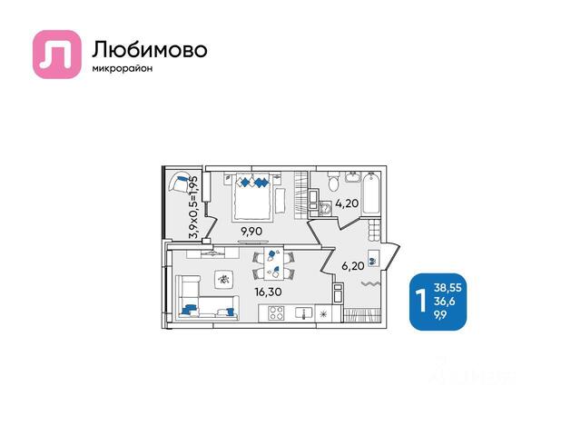 р-н Прикубанский мкр Любимово 5 фото