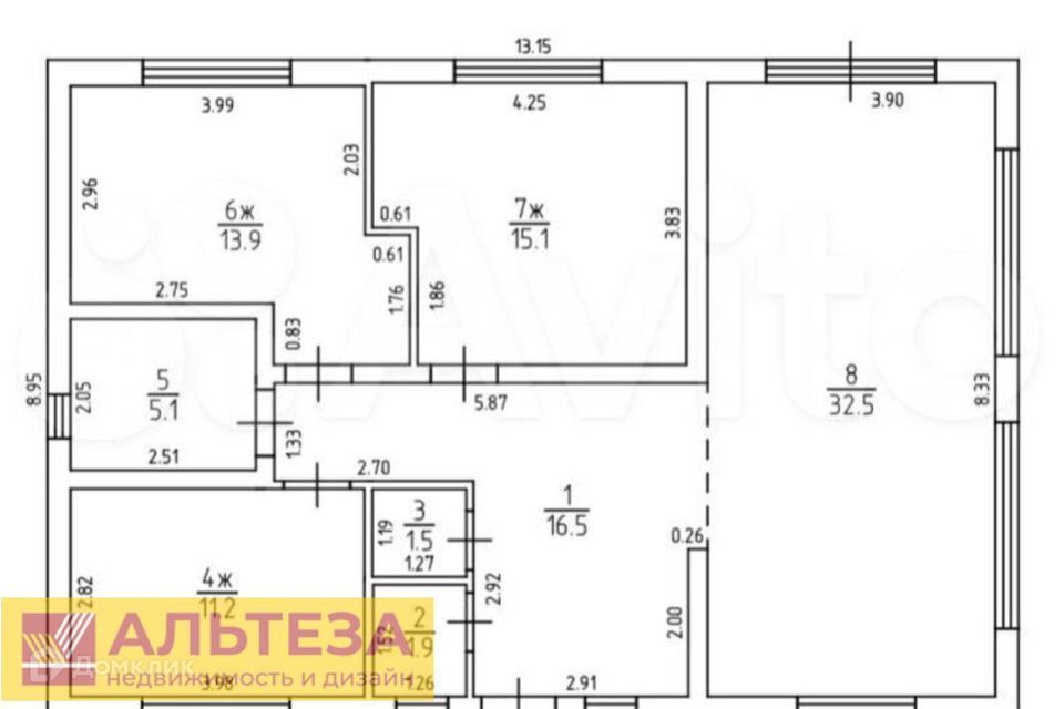 дом р-н Гурьевский п Ушаково ул Тенистая Новомосковское сельское поселение фото 9