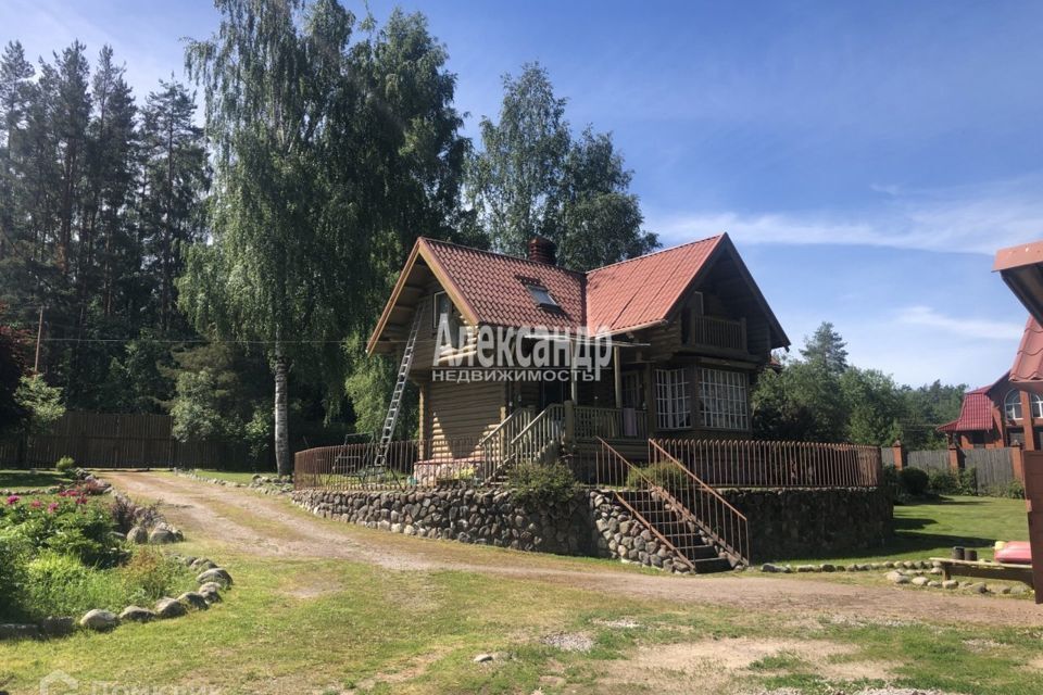 дом р-н Приозерский п Цветково ул Березовая фото 1