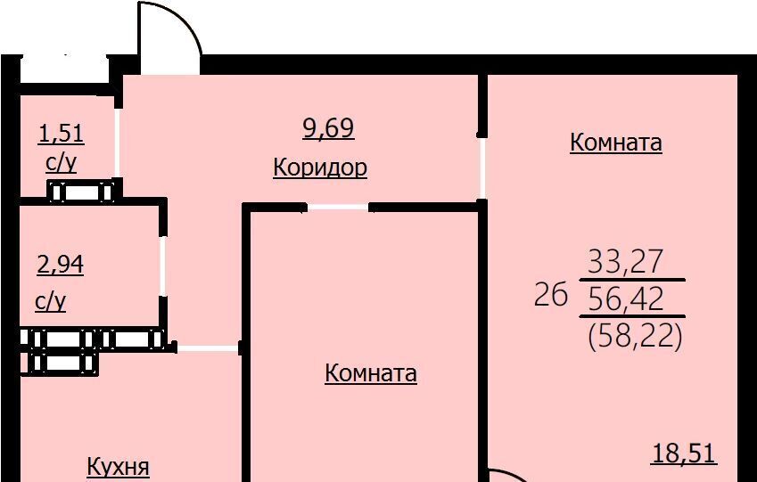 квартира г Ярославль р-н Заволжский ул Красноборская 32а фото 1