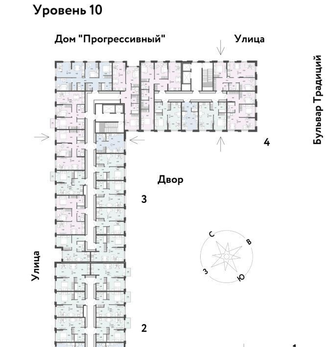 квартира г Тюмень р-н Калининский ЖК Домашний фото 3