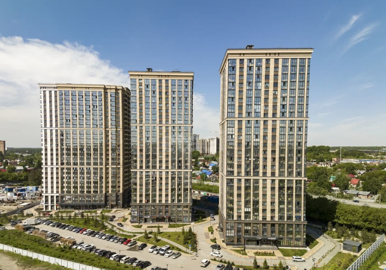 квартира г Новосибирск р-н Заельцовский Заельцовская ул Светлановская 52 ЖК «Чкалов» фото 2