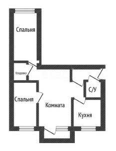 квартира г Краснодар р-н Западный муниципальное образование Краснодар, улица Гагарина, 238 фото 1