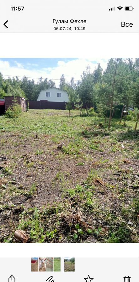 земля городской округ Павловский Посад садовое некоммерческое товарищество Алексеево, 2-я линия, Электрогорск фото 2