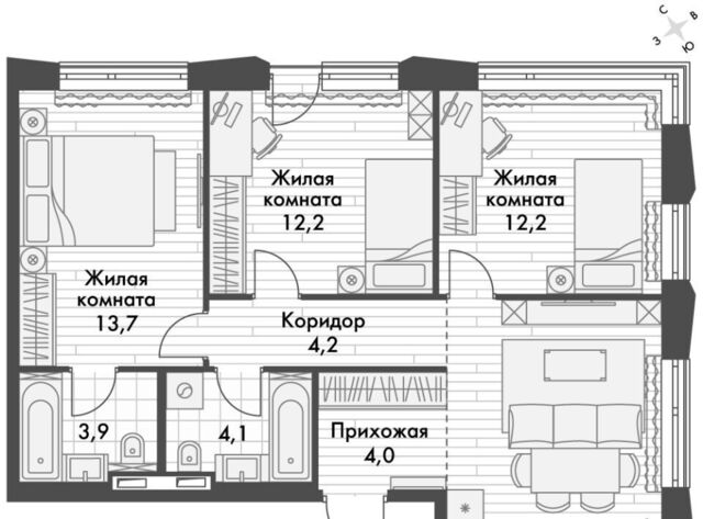 р-н Ленинский дом 10/2 ЖК «Философия» фото