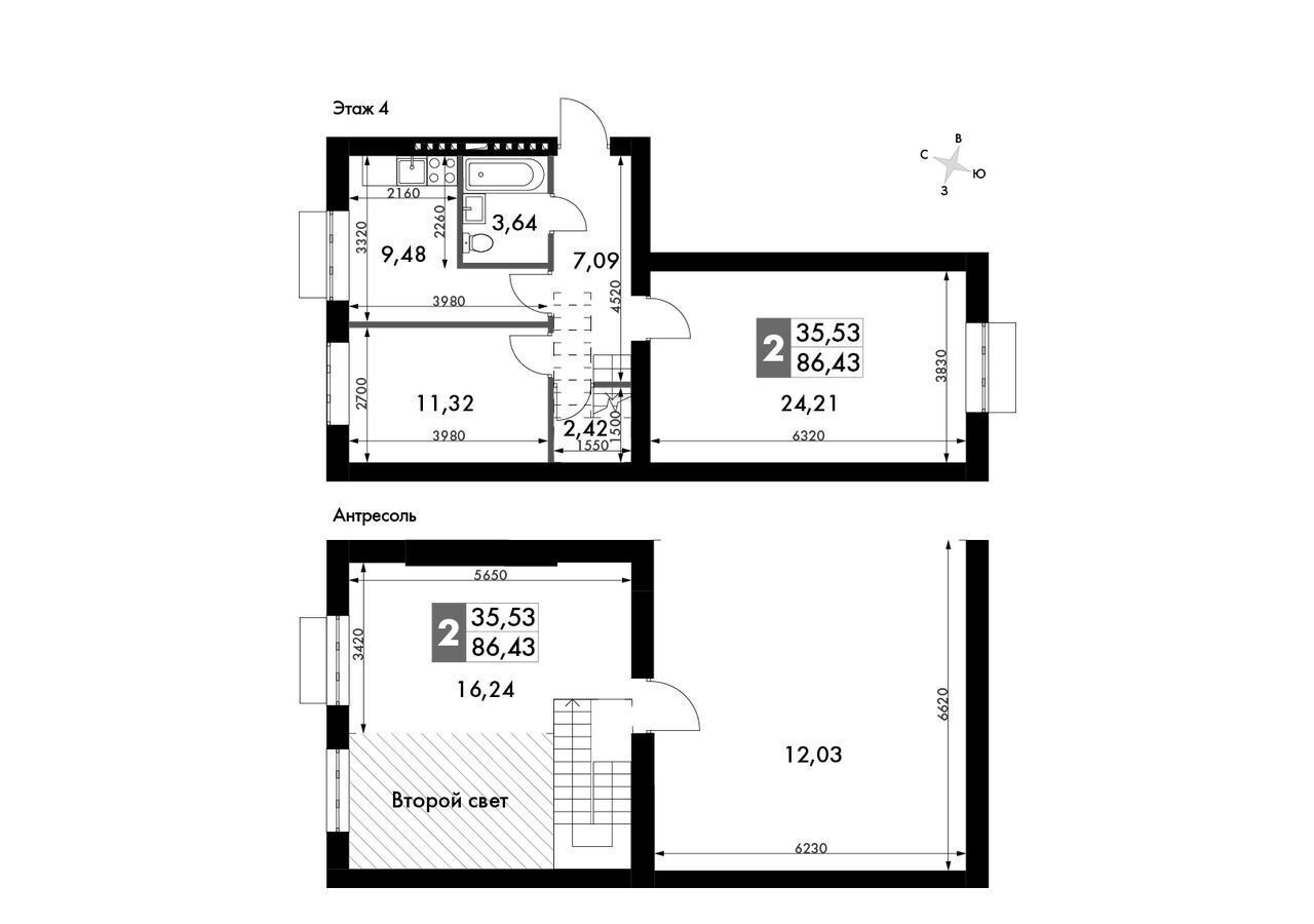 квартира Рассказовка, д. 4, Краснознаменск, д. Митькино фото 1