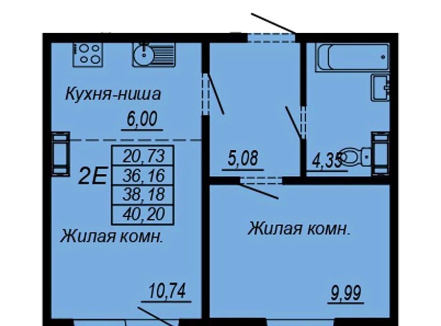 квартира г Хабаровск р-н Индустриальный Южный микрорайон ул Рокоссовского фото 1