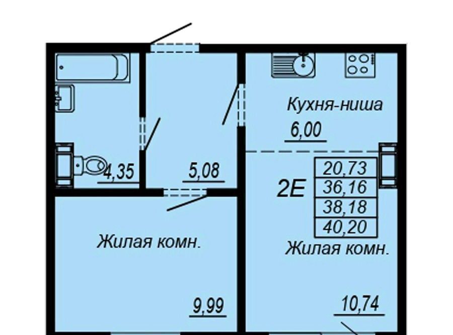 квартира г Хабаровск р-н Индустриальный Южный микрорайон ул Рокоссовского фото 1