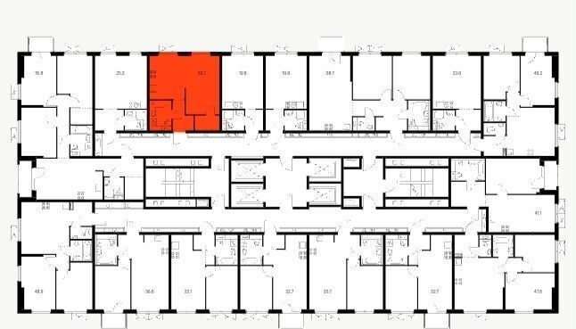 квартира г Екатеринбург Ботаническая ул. Луганская/Саввы Белых, стр. 4 фото 3