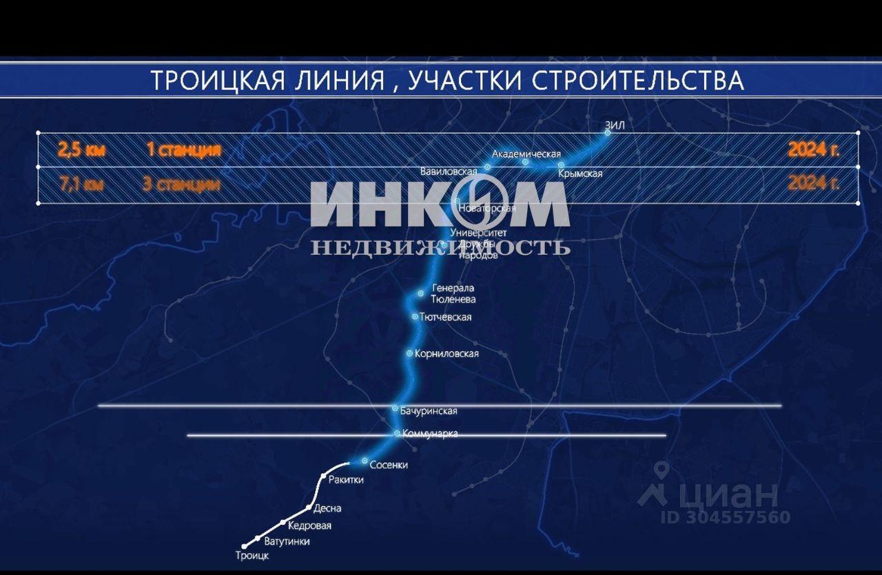 квартира г Москва метро Теплый Стан ЮЗАО ул Генерала Тюленева 7/1 6-й микрорайон Тёплого Стана, Московская область фото 31