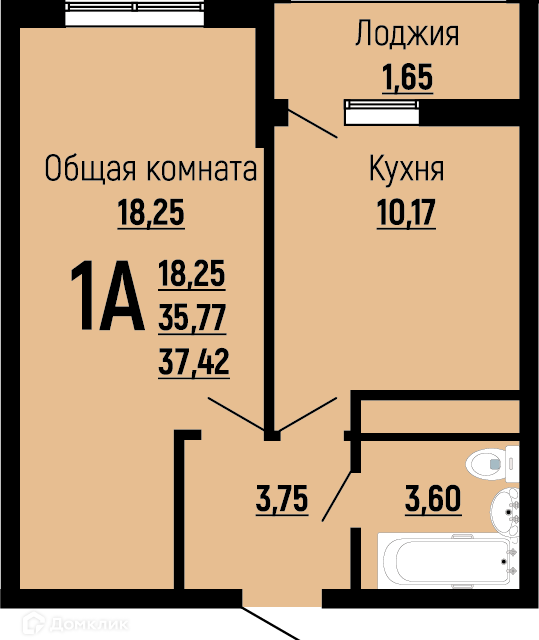 квартира г Краснодар р-н Прикубанский ул Заполярная 39к/1 муниципальное образование Краснодар фото 1