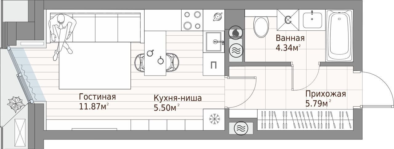 квартира г Казань Суконная слобода ул Шаляпина Жилой дом фото 2