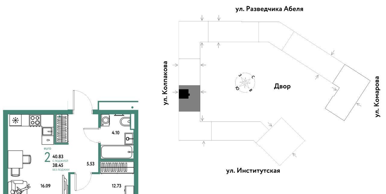 квартира г Мытищи Страна. Парковая жилой комплекс, Медведково фото 1