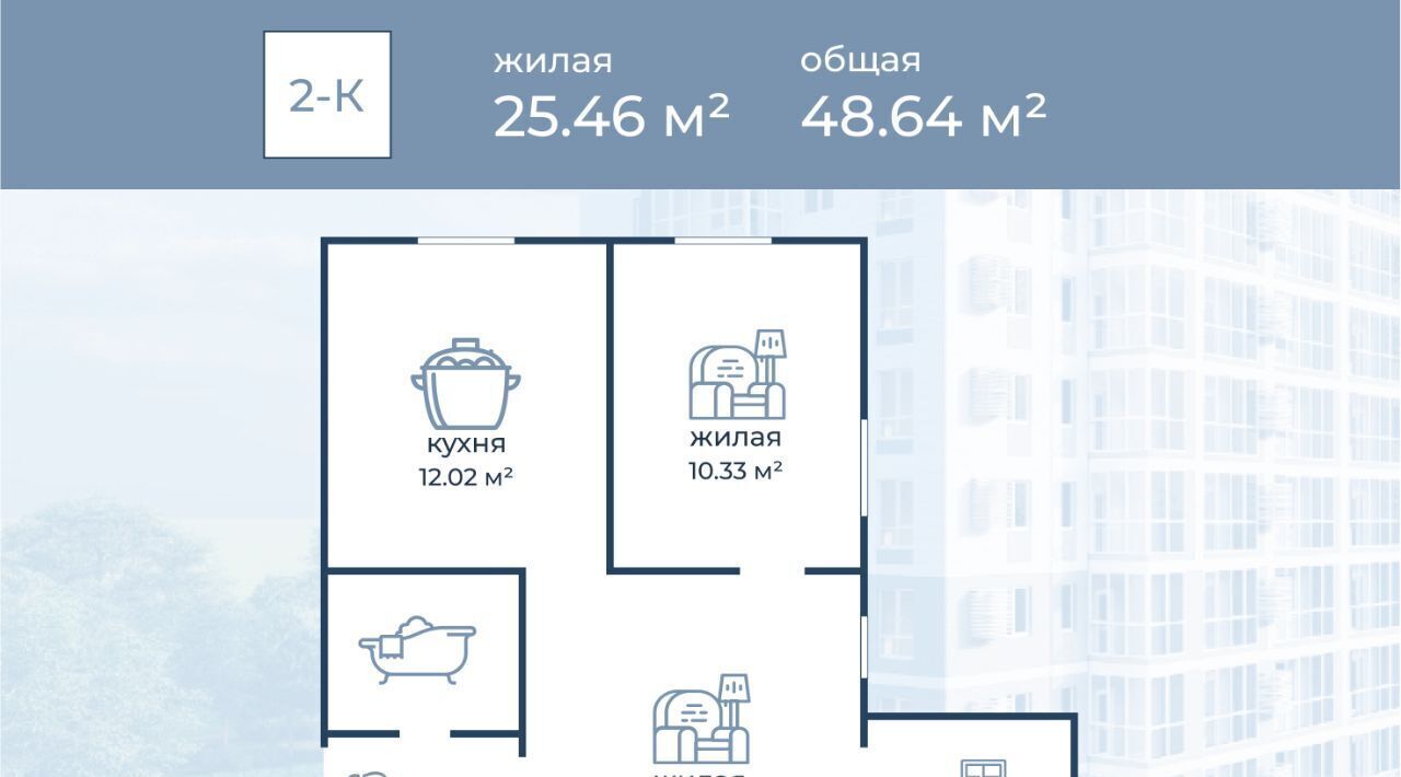 квартира г Волгоград р-н Краснооктябрьский ул Горишного 98 фото 1